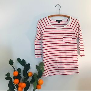 forever21 red striped shirt